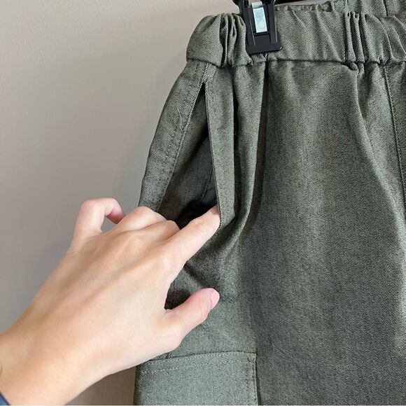 ✨ Sincerely Jules Women’s Green Cargo Pants Small - Picture 3 of 10